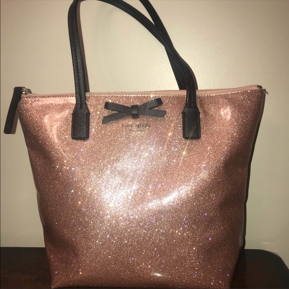 Kate Spade Rose Gold tote. In perfect condition